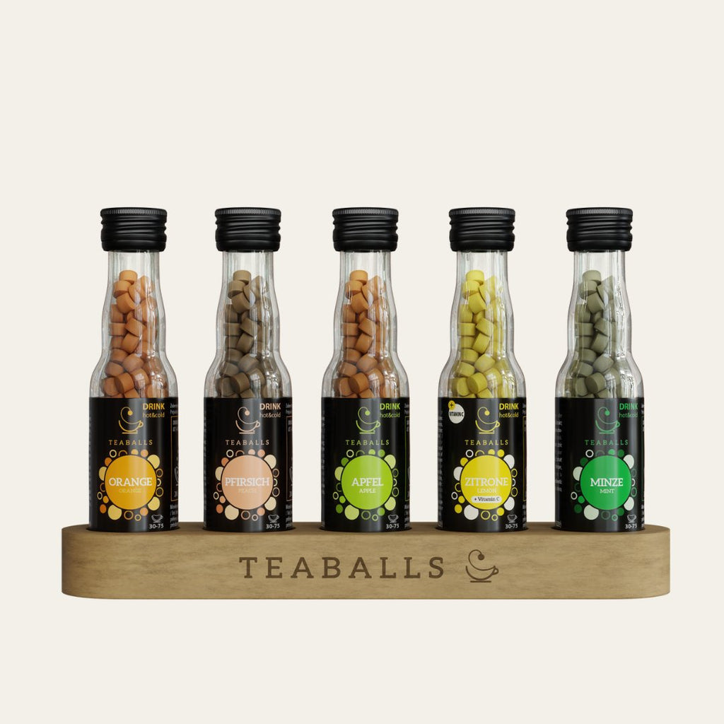 TEABALLS Fruchtige Teekugel Lifestyle Bundle - Tee in Tablettenform ohne Zucker