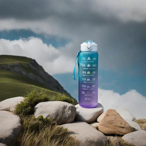 HydroMotiv Die Inspirierende Trinkflasche für Tägliche Motivation - TEABALLS OFFICIAL | TEABALLS Schweiz | Tee ohne Beutel 