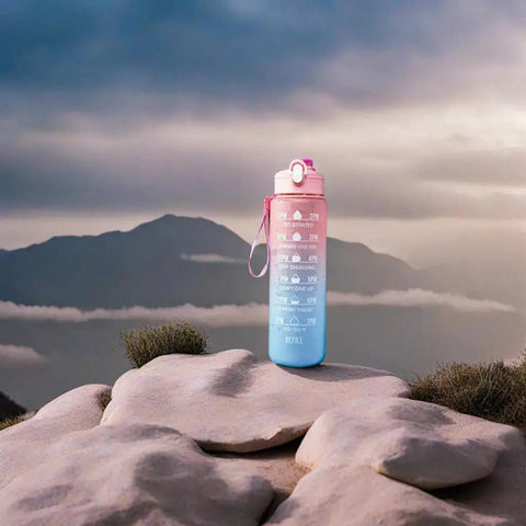 HydroMotiv Die Inspirierende Trinkflasche für Tägliche Motivation - TEABALLS OFFICIAL | TEABALLS Schweiz | Tee ohne Beutel 