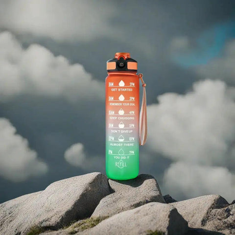 HydroMotiv Die Inspirierende Trinkflasche für Tägliche Motivation - TEABALLS OFFICIAL | TEABALLS Schweiz | Tee ohne Beutel 