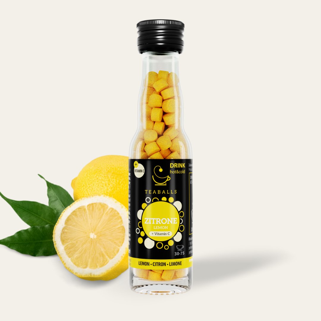 TEABALLS Zitrone mit Vitamin C - Erfrischender Genuss