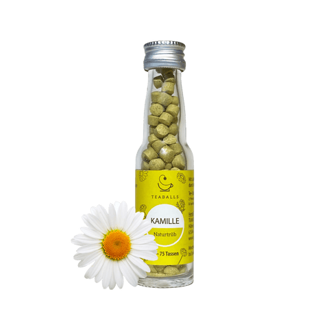 TEABALLS – Bio Kamille | Naturtrüb | 30-75 Tassen - TEABALLS | TEABALLS Schweiz | Tee ohne Beutel 