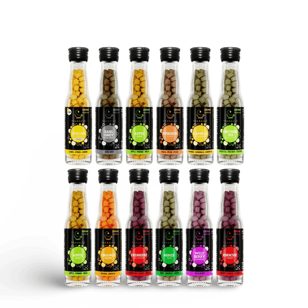 TEABALLS - Black Selection Bundle | 360-900 Tassen