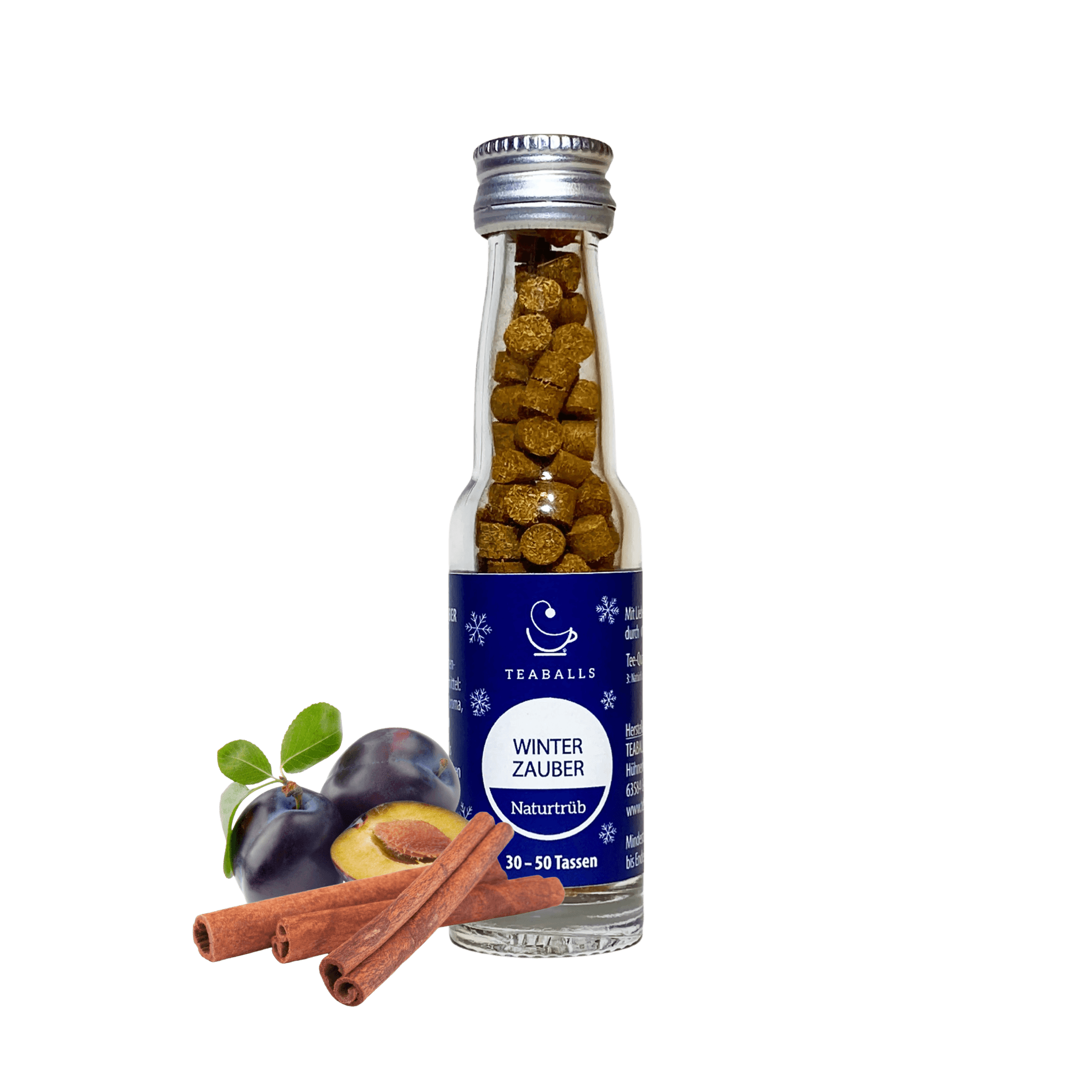 TEABALLS Winter Zauber - Naturtrüber Tee