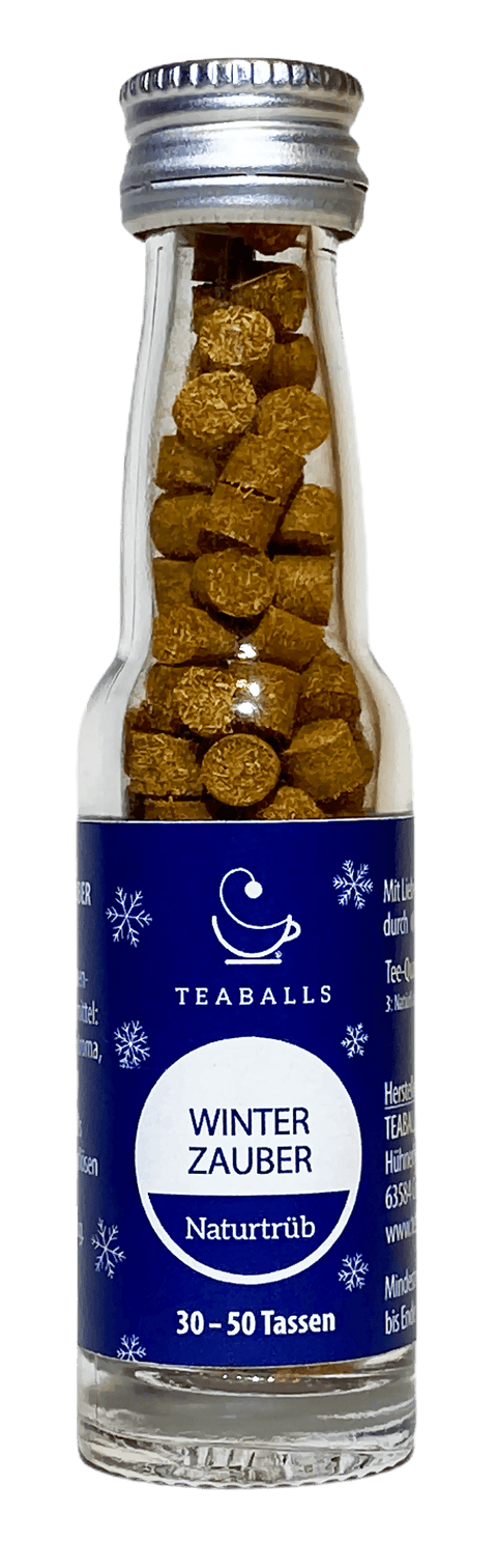TEABALLS – Winter Zauber | Naturtrüb | 30-50 Tassen - TEABALLS OFFICIAL | TEABALLS Schweiz | Tee ohne Beutel 